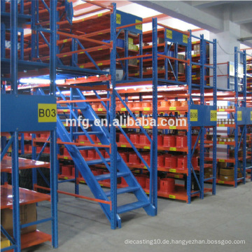 Kundenspezifische Heavy Duty / Loading Knock-down Warehouse Storage Racks Plattform